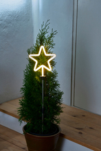 Neonstjerne med 87 LED 19 cm